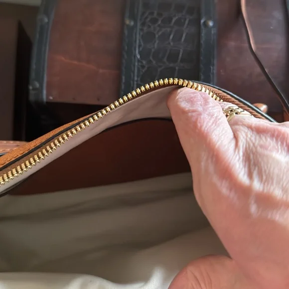 Rag&Bone Stylish Tan Leather Bag - Picture 7 of 10